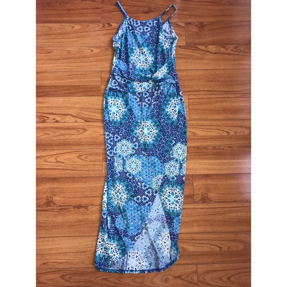 Shop WTD High and Low Wrap Style Dress - Picture 5 of 13